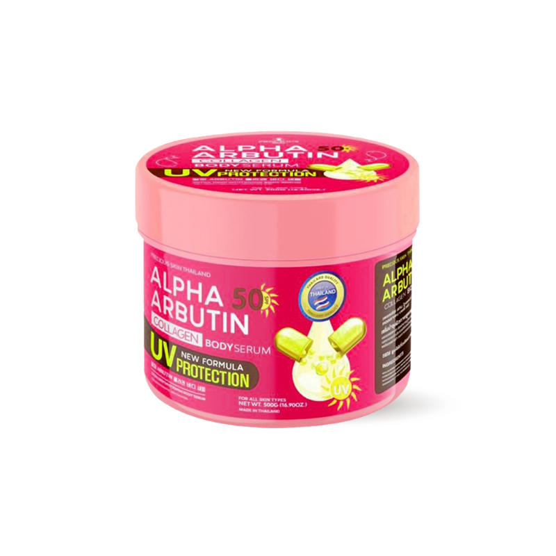Kem Body Dưỡng Trắng Da Chống Nắng Alpha Arbutin Thái Lan 500g - Kem Body Alpha Arbutin Phiên Bản Mới – một lựa chọn đáng tham khảo trong alpha arbutin