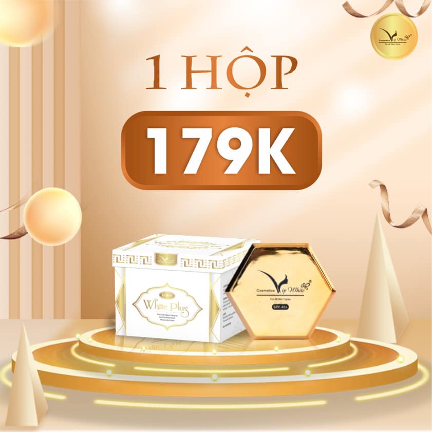 Kem Body Hoàng Gia VIP White White Plus SPF 45