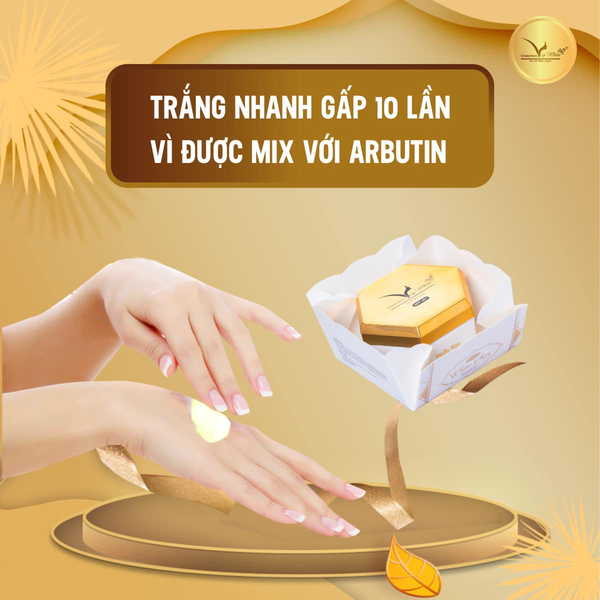 Kem Body Hoàng Gia VIP White White Plus SPF 45