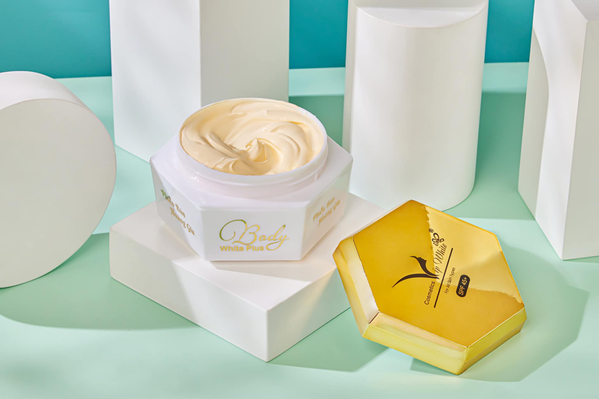 Kem Body Hoàng Gia VIP White White Plus SPF 45