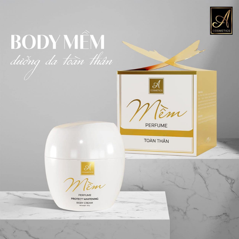 Kem Body Mềm A Cosmetics 150g Phiên Bản Mới