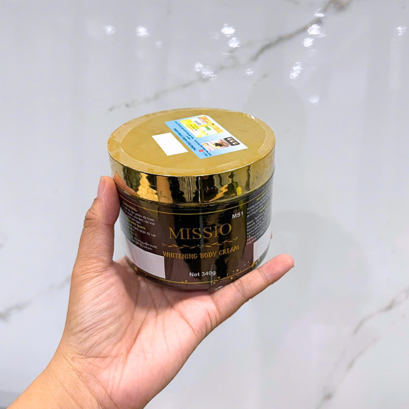 Kem dưỡng thể Missio Whitening Body Cream 340g