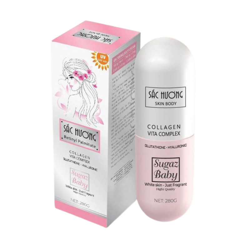 Hình ảnh Kem Body Sắc Hương Skin Body Sugaz Baby Hình Viên Thuốc 280ml trong bộ sưu tập kem body