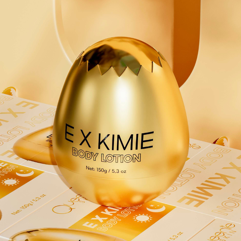 Kem Body Trứng EX KIMIE Body Lotion Queenie Skin 150g
