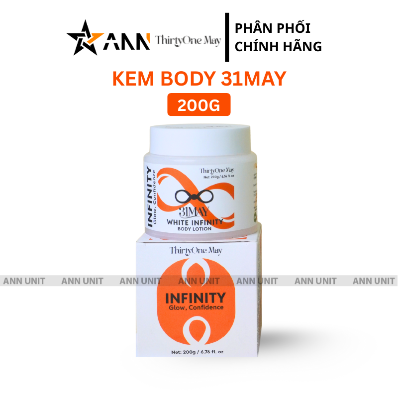 Kem Dưỡng Thể 31may White Infinity Body Lotion 200g