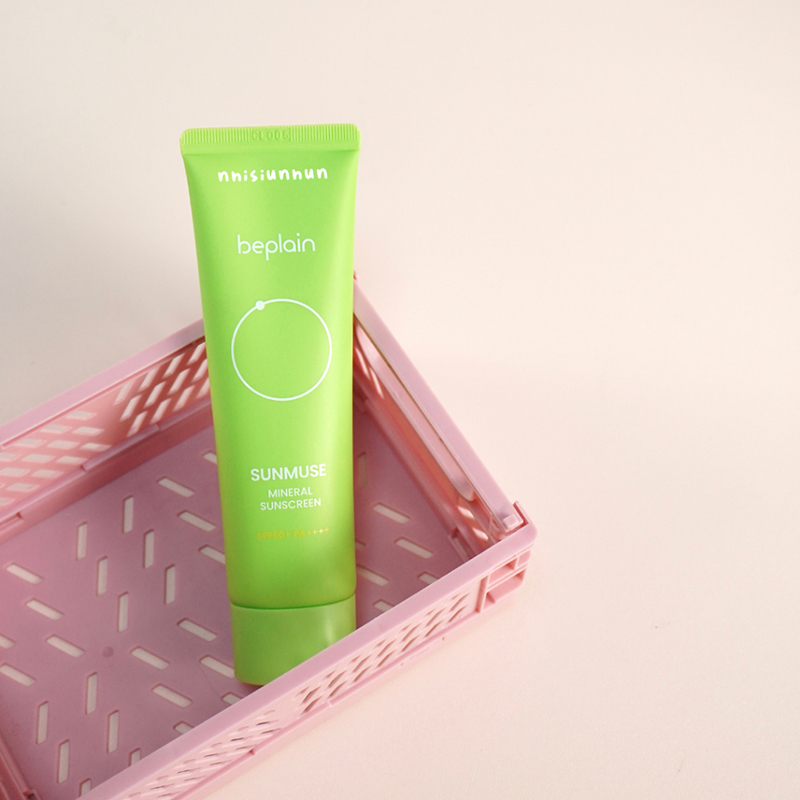 Kem Chống Nắng Beplain Sunmuse Màu Xanh Lá 50ml