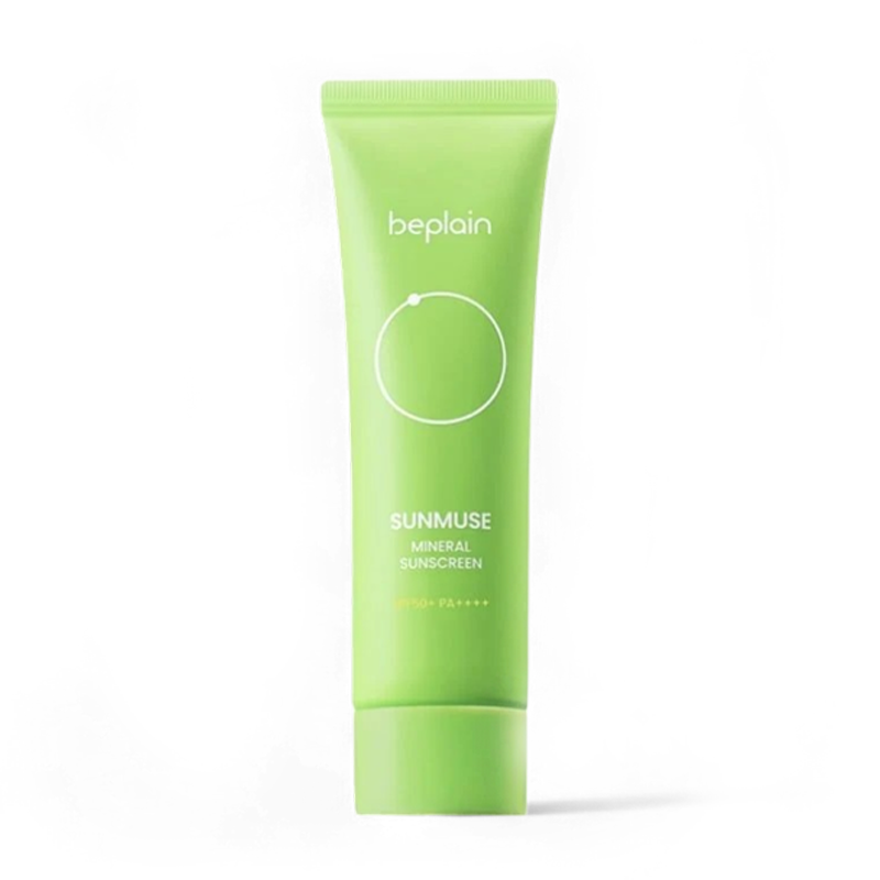 Hình ảnh Kem Chống Nắng Beplain Sunmuse Màu Xanh Lá - Dành Cho Da Dầu Mụn 50ml trong bộ sưu tập beplain