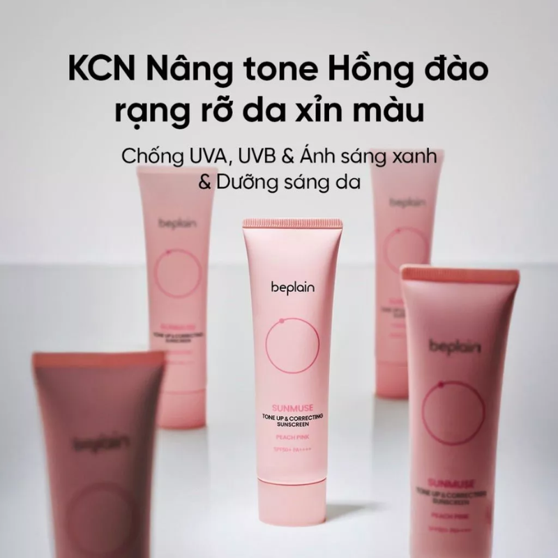 Hình ảnh sản phẩm với định hướng nâng tone hồng đào