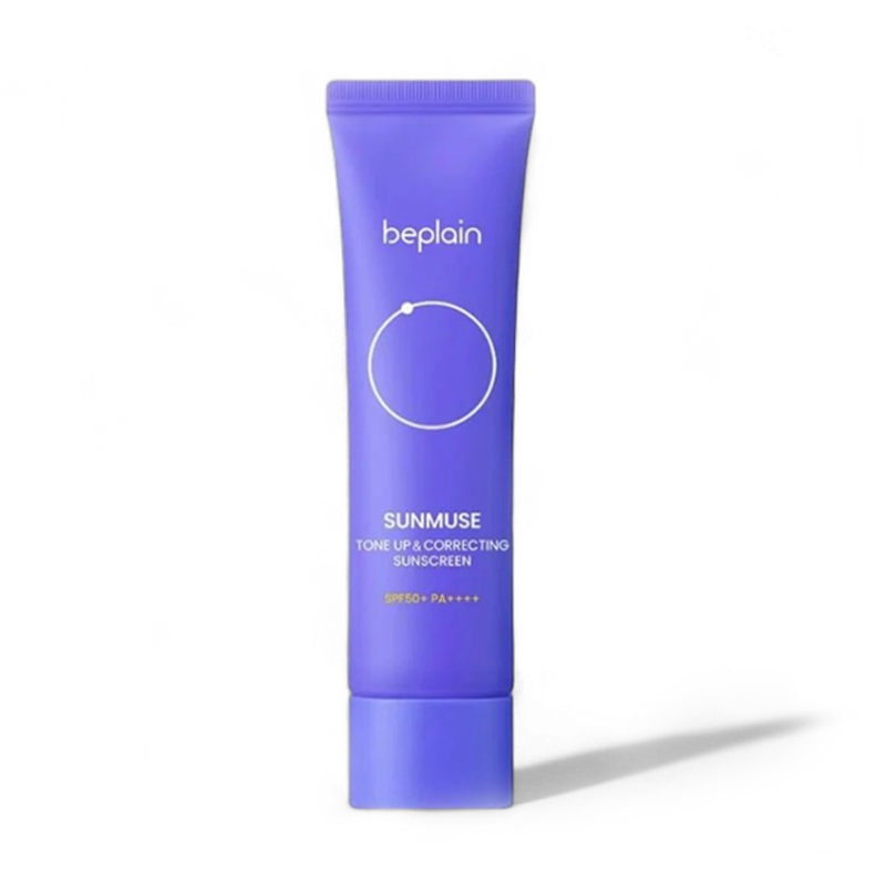 Khám phá Kem Chống Nắng Beplain Sunmuse Tone Up Màu Tím Đậm - Dành Cho Da Dầu Xỉn Màu 50ml thuộc nhóm beplain