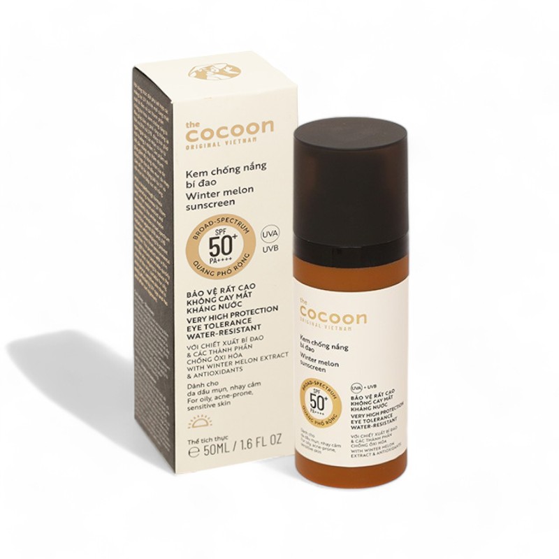 Kem Chống Nắng Bí Đao CoCoon - Dành Cho Da Dầu Mụn Nhạy Cảm 50ml – một lựa chọn đáng tham khảo trong cocoon