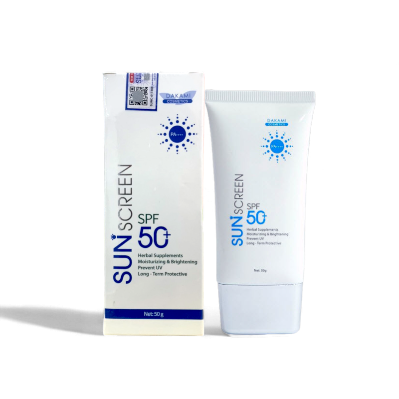 Khám phá Kem Chống Nắng Dakami Sun Screen SPF 50+ thuộc nhóm dakami