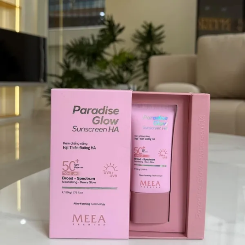 Kem Chống Nắng Hạt Thiên Đường Ha Meea Premium 50+ SPF PA++++ 50g