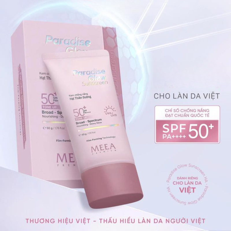 Kem Chống Nắng Hạt Thiên Đường