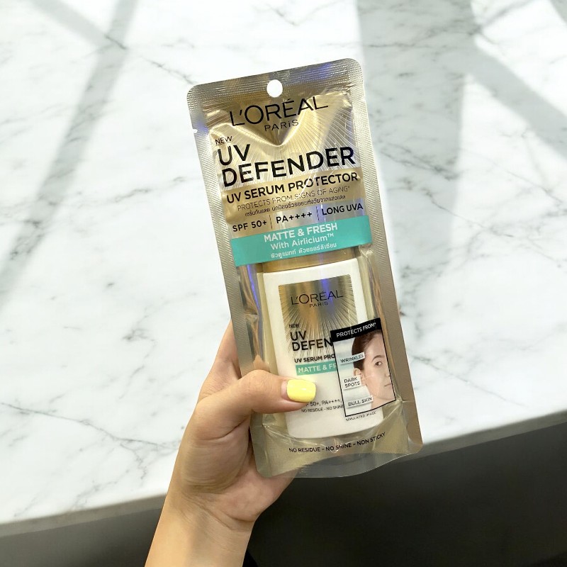 Kem Chống Nắng L'oreal Paris UV Defender Matte & Fresh With Airlicium SPF50+ PA++++ 50ml