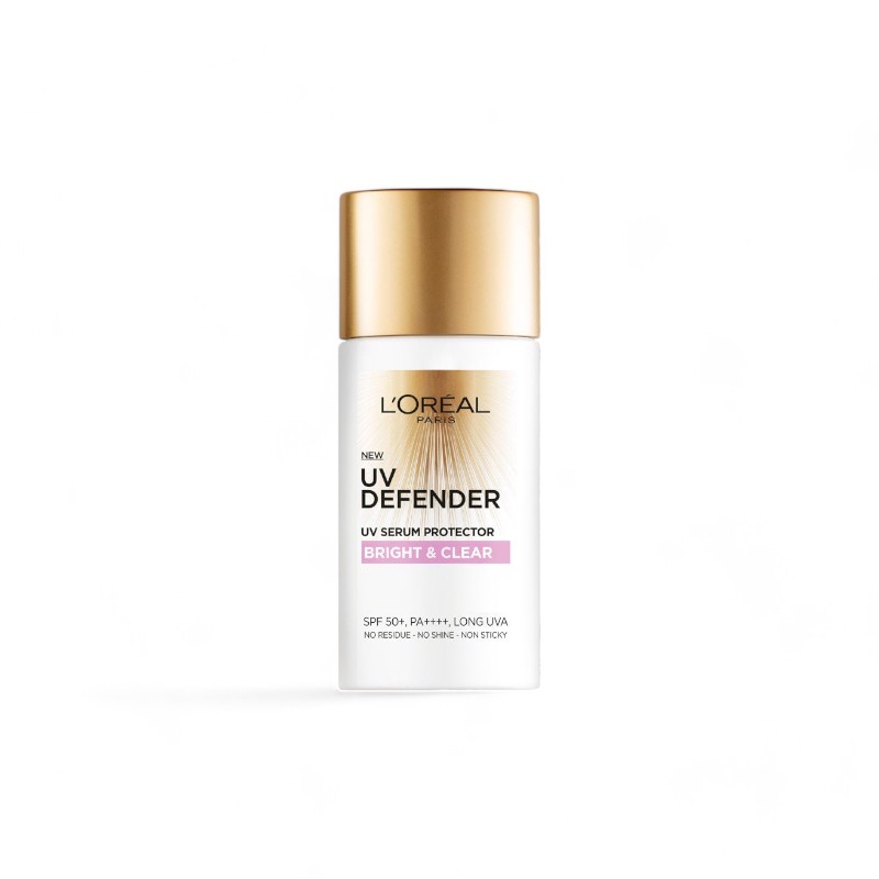Hình ảnh Kem Chống Nắng Loreal Paris Nâng Tone Giảm Thâm Bright & Clear With Niacinamide SPF50+ PA++++ 50ml Loreal trong bộ sưu tập loreal paris