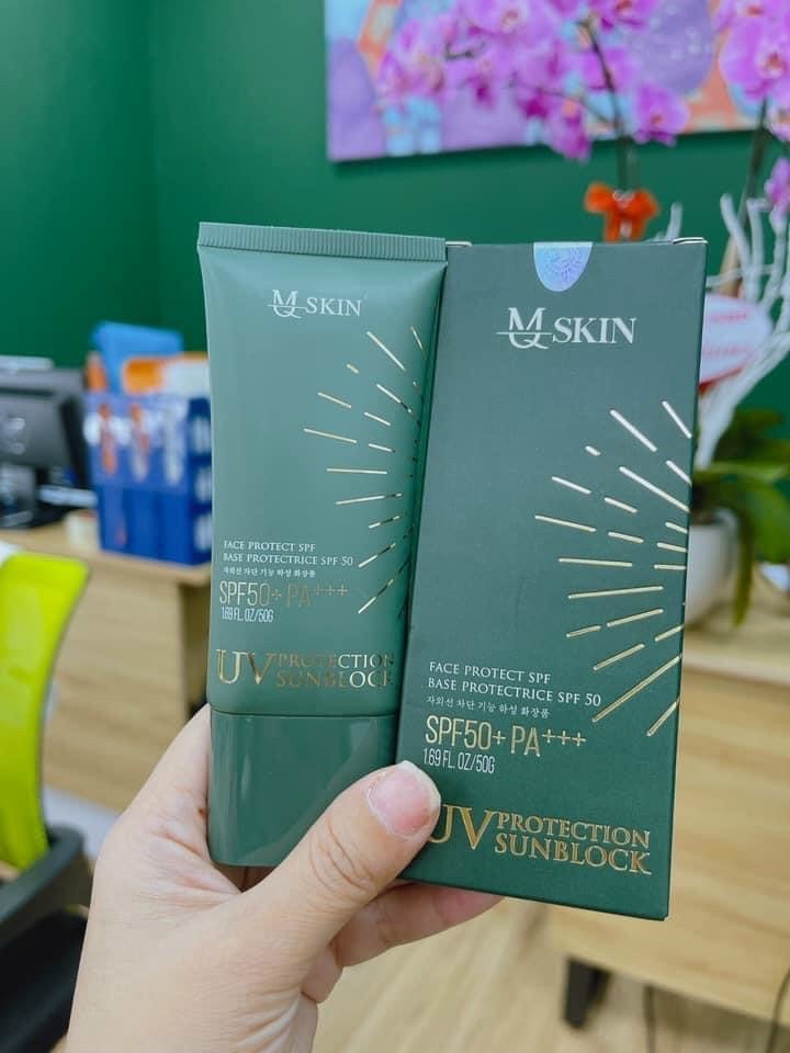 Kem Chống Nắng MQ Skin SPF50+ PA+++ UV Protection Sunblock