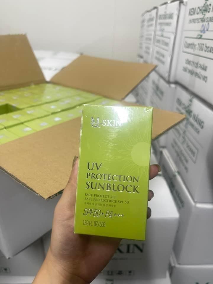 Kem Chống Nắng MQ Skin UV Protection Sunblock SPF50+ PA+++ 50g