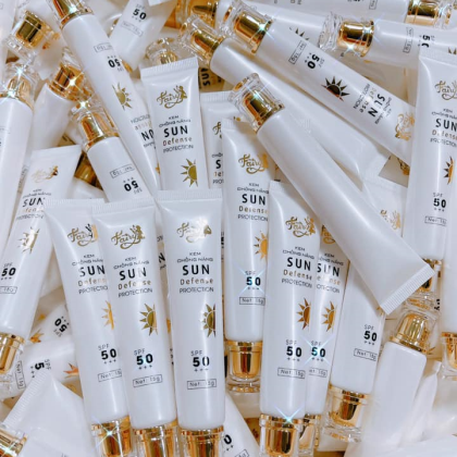 Kem Chống Nắng Fairy Cosmetics Size Mini Sun Defense Protection SPF 50+++ 15g