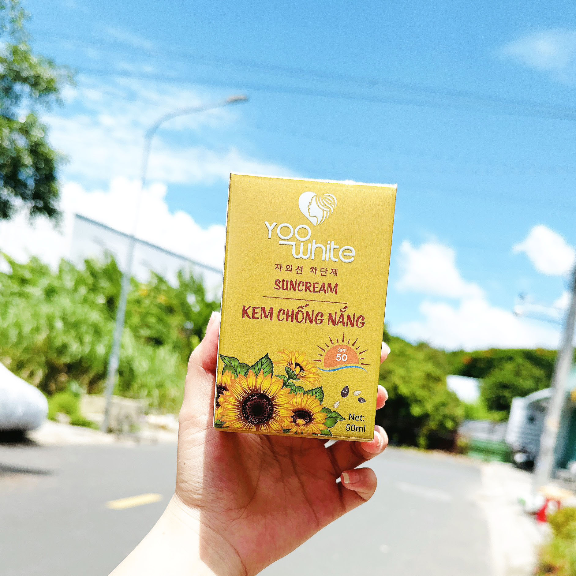 Kem Chống Nắng Yoo White SunCream 50ml