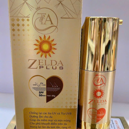Kem Chống Nắng Zelda Plus Suncream Mild Milk SPF50+ 50g