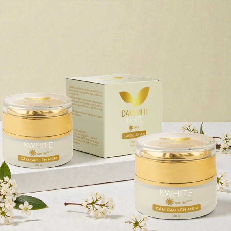 Kem Dakami K White 3 In 1 Ban Ngày 30g (Phiên Bản Mới)