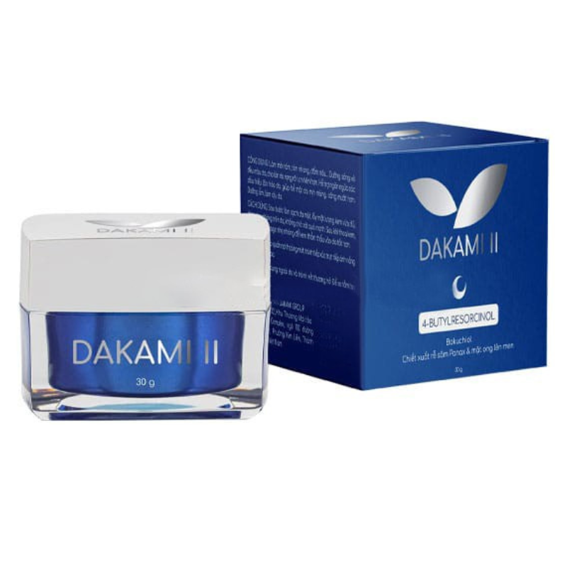 Kem Face Dakami II 30g Ban Đêm Phiên Bản Mới – một lựa chọn đáng tham khảo trong dakami
