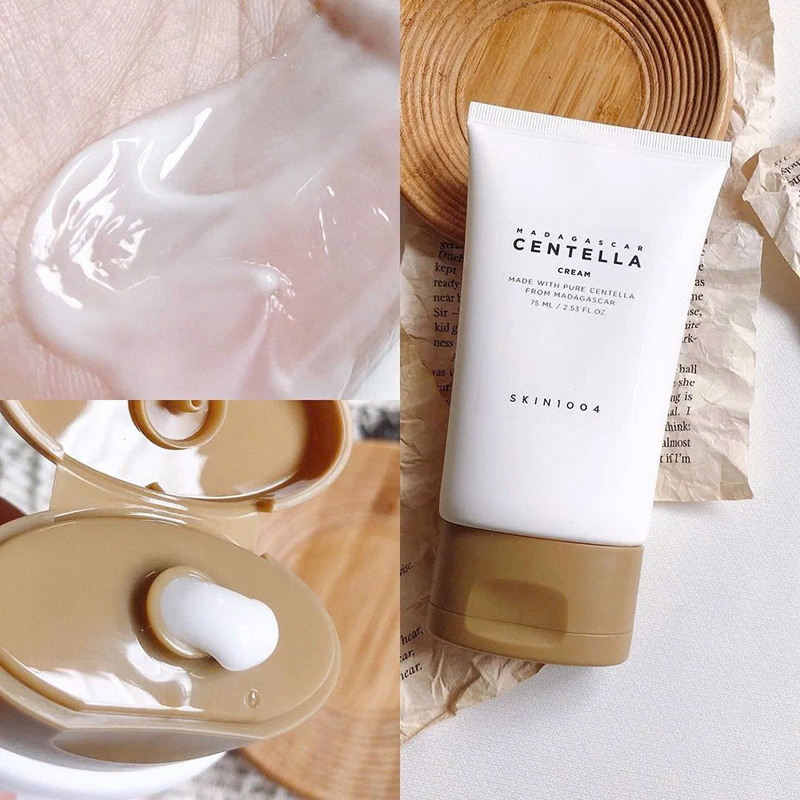 Kem Dưỡng Ẩm Rau Má Skin 1004 Madagascar Centella Cream 75ml