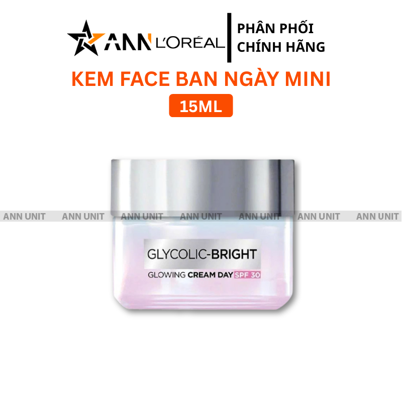 Hũ kem dưỡng ban ngày bản mini 15ml