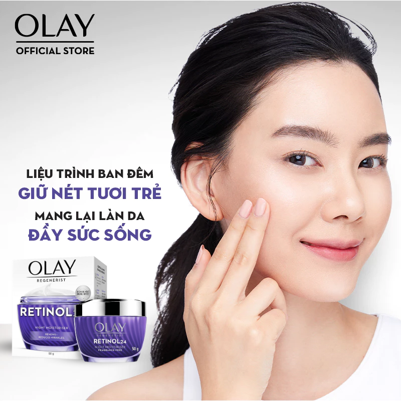 Kem Dưỡng Đêm Olay Regenerist Retinol24 50g