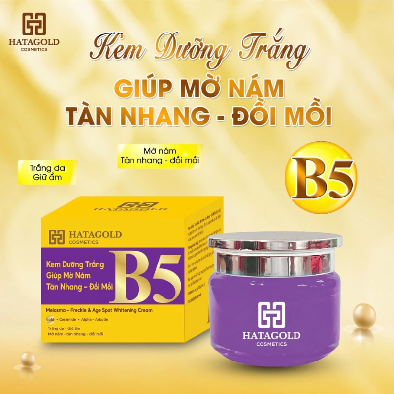 Kem Dưỡng Sáng Da B5 Hatagold