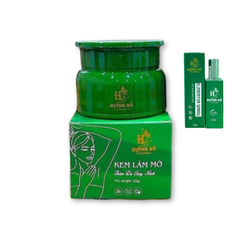 Khám phá Kem Dưỡng Trắng Nách Huỳnh Đỗ Cosmetics 20g - Tặng 1 Chai Xịt Khử Mùi Hôi 30ml thuộc nhóm huỳnh đỗ cosmetics