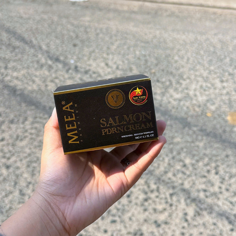 Kem Face Cá Hồi Salmon PDRN Cream Meea Origin Phiên Bản Mới 30g