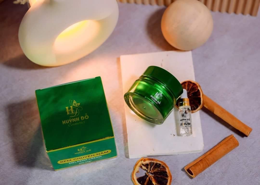 Kem Chuyên Nám Huỳnh Đỗ Melasma Cream phiên bản mới 25g kèm serum collagen 5ml