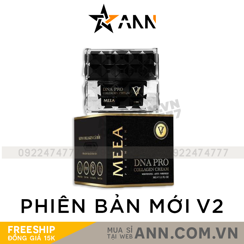 Kem Face Collagen Cá Hồi DNA Pro V2 Meea Origin 30g