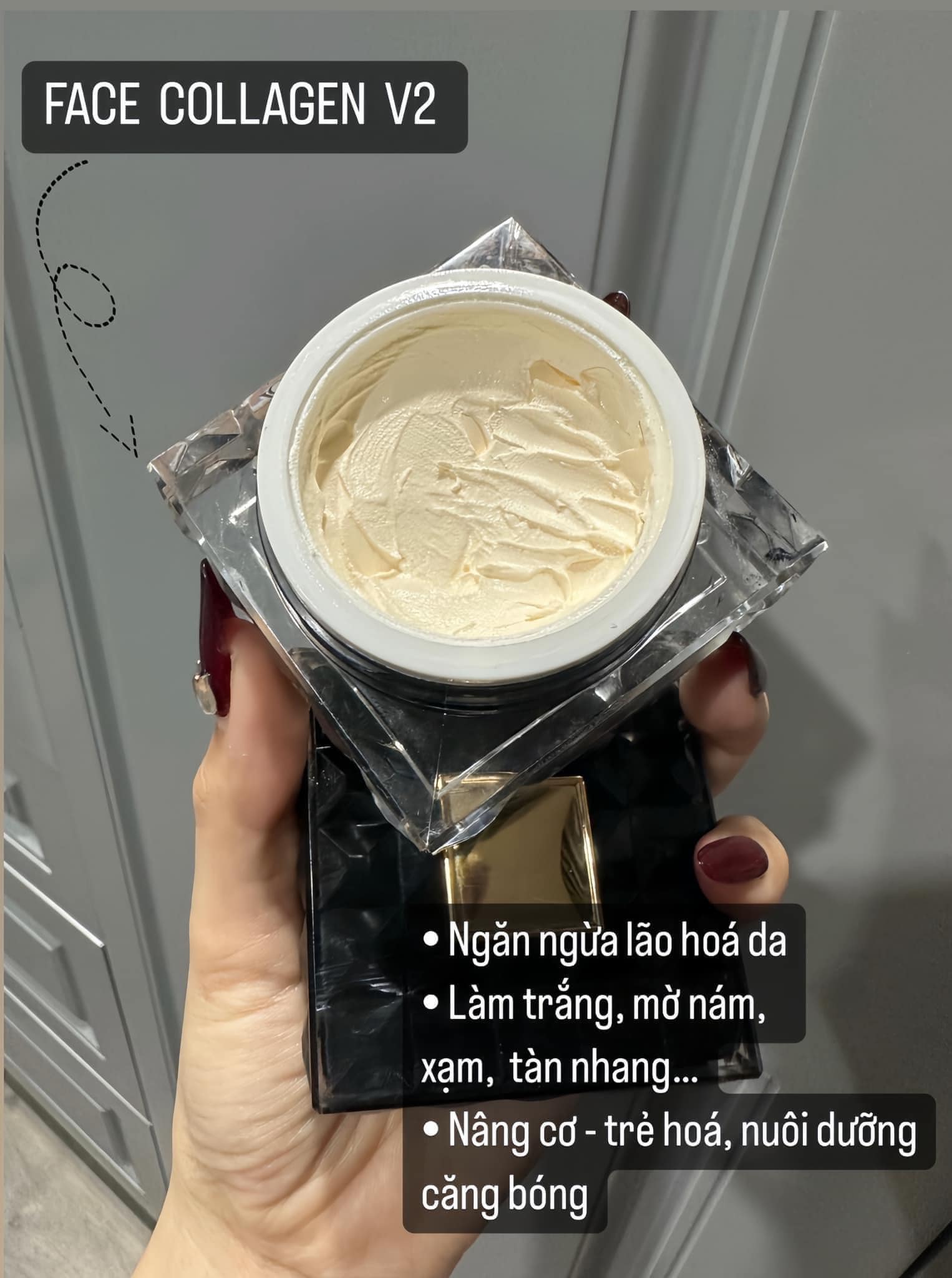Kem Face Collagen Cá Hồi DNA Pro V2 Meea Origin 30g