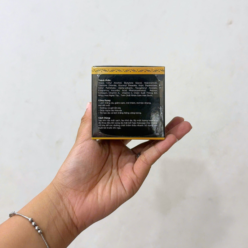 Kem Face Cốt Nám Đông Y Nicolas Cosmetic 10g Ban Đêm Phiên Bản Mới