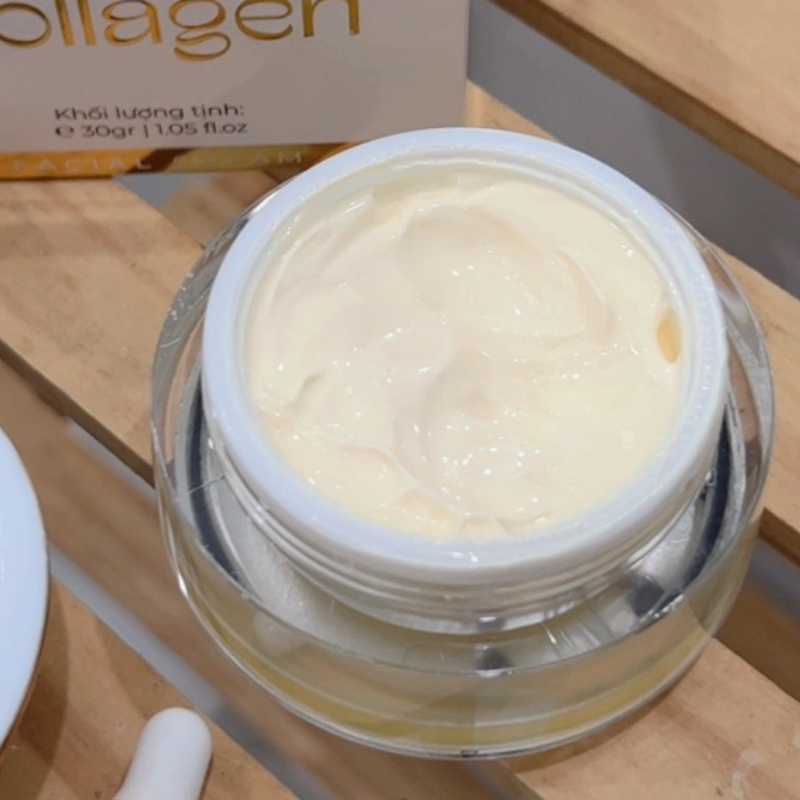 Kem Face Cốt Trắng Collagen 30g Tặng Serum Meso 5ml Sica White