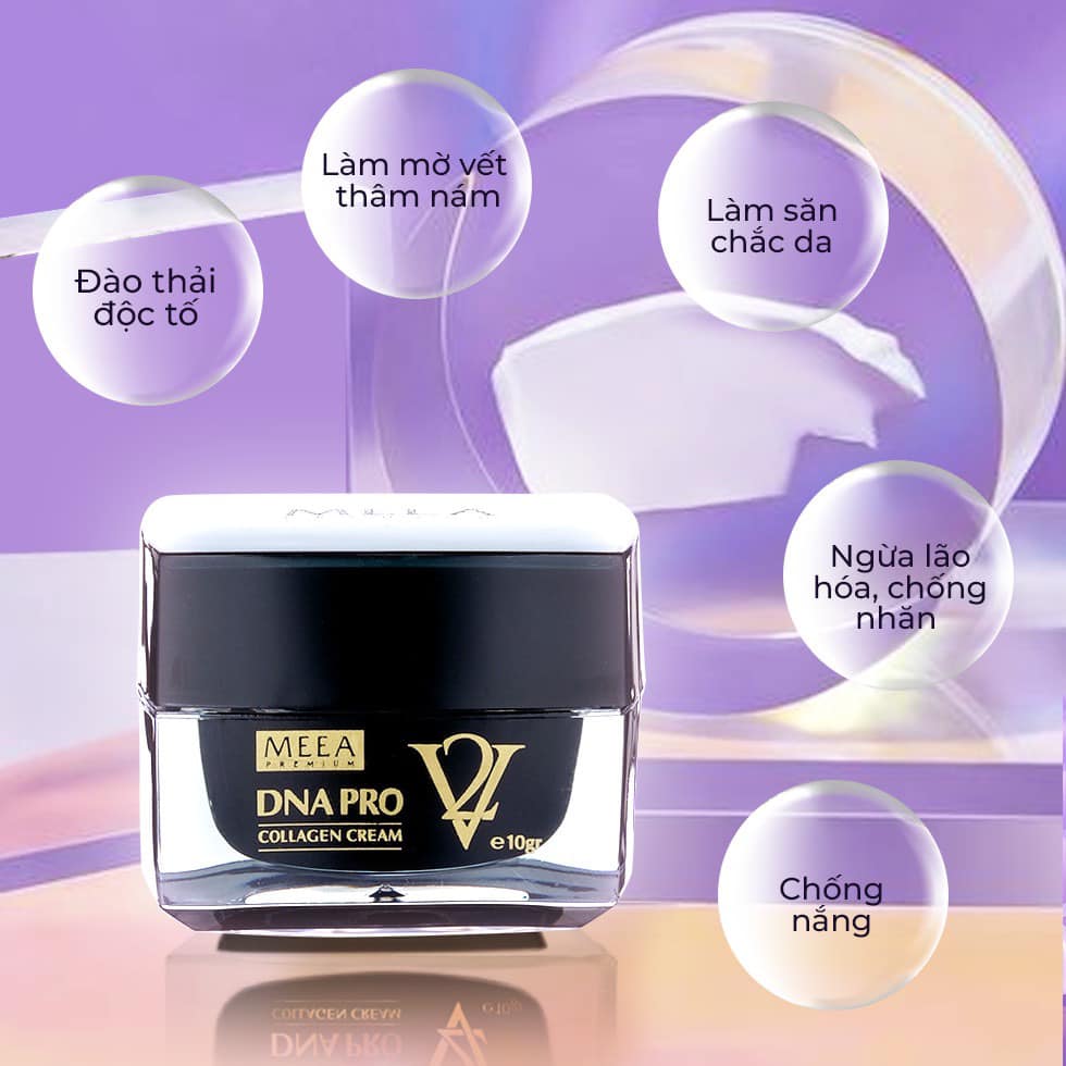 Kem Face DNA Pro Collagen Cream V2 Meea Premium Mini 10g