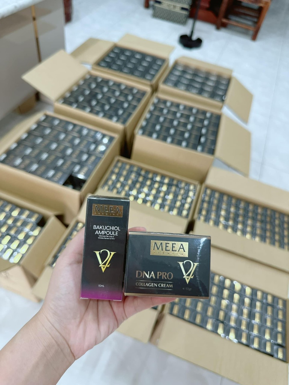 Kem Face DNA Pro Collagen Cream V2 Meea Premium Mini 10g