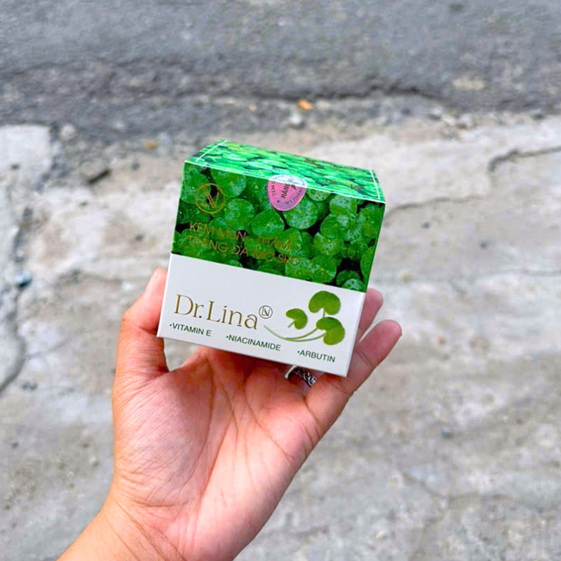 Kem Face Dr Lina Xanh Giảm Mụn Mờ Thâm Sáng Da Mờ Sẹo 18g