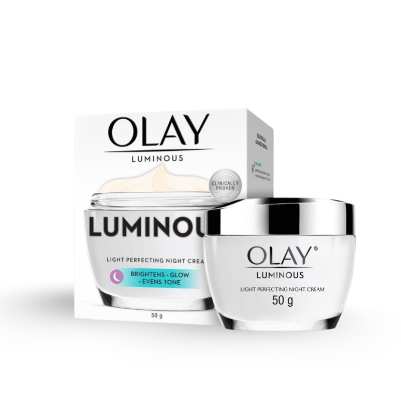 Kem Face Dưỡng Sáng Da Olay Luminous Ban Đêm 50g – một lựa chọn đáng tham khảo trong kem olay