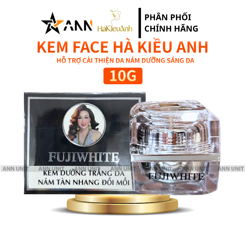 Hình ảnh phiên bản 10g cùng hộp và hũ kem