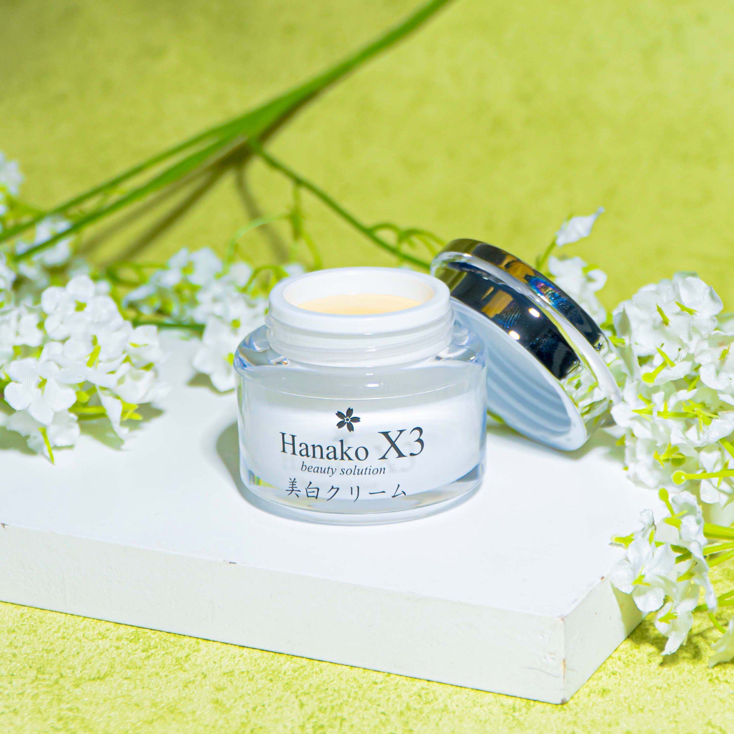 Kem Face Hanako X3 Beauty Solution Dưỡng Trắng Da