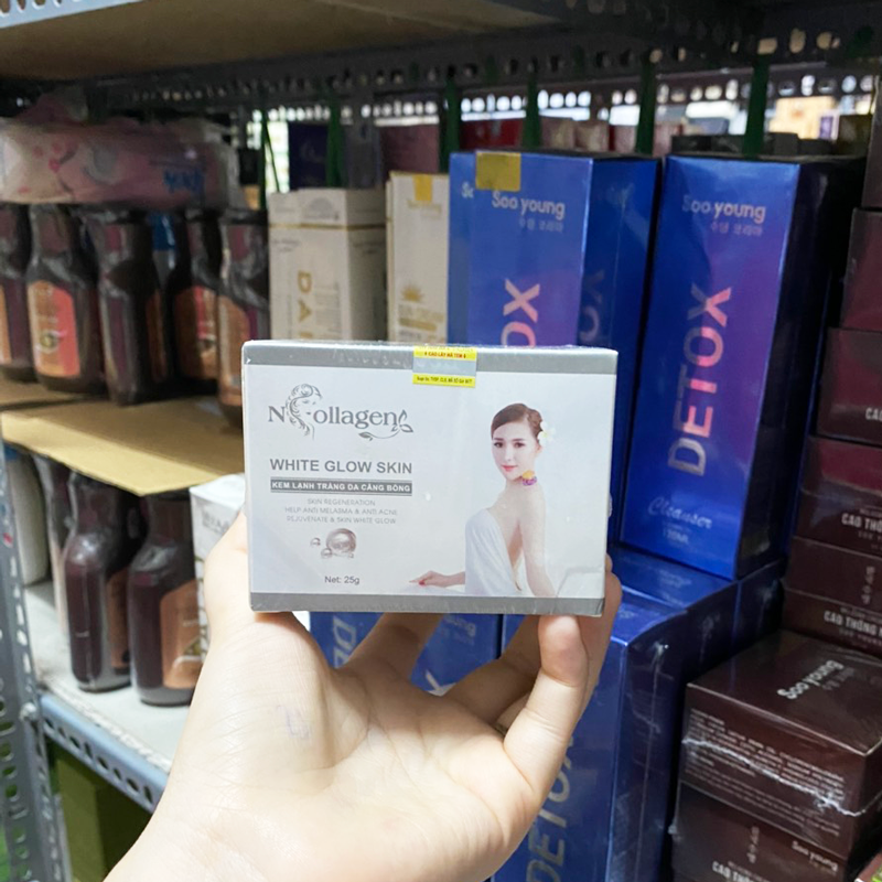 Kem Face Lạnh N Collagen kem dưỡng da ban đêm