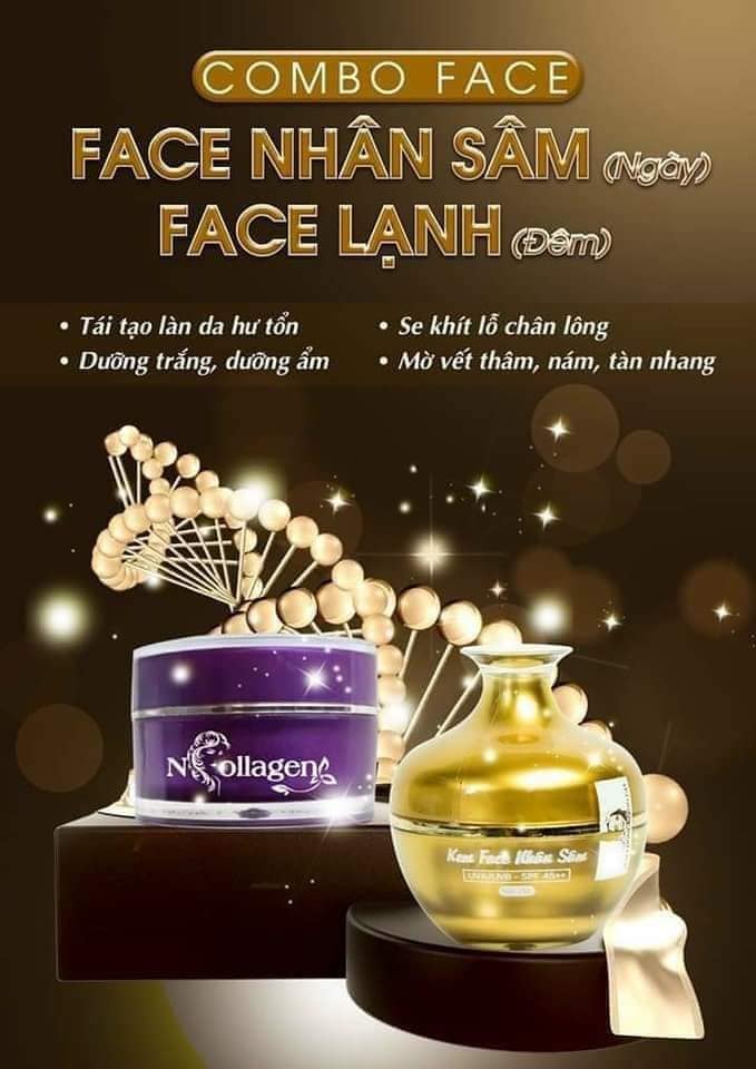 Kem Face Lạnh N Collagen kem dưỡng da ban đêm