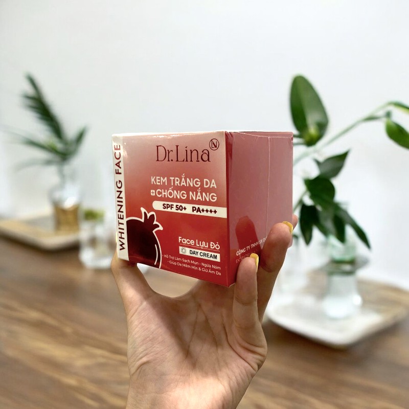 Kem Face Lựu Đỏ Dr.Lina Whitening