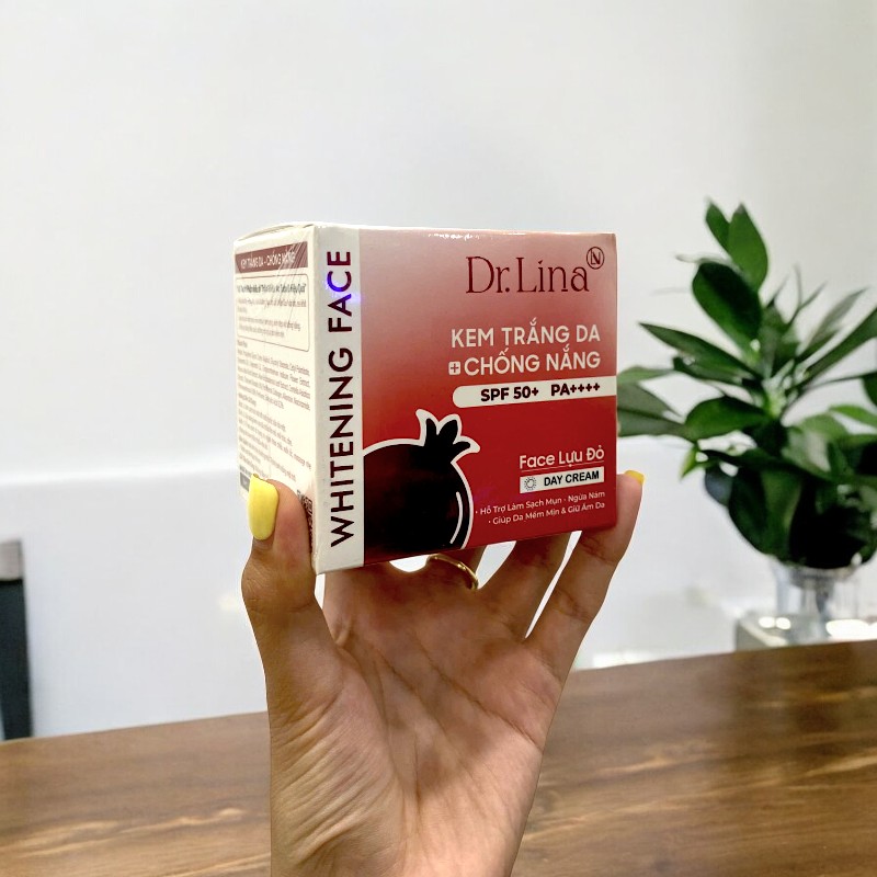 Kem Face Lựu Đỏ Dr.Lina Whitening