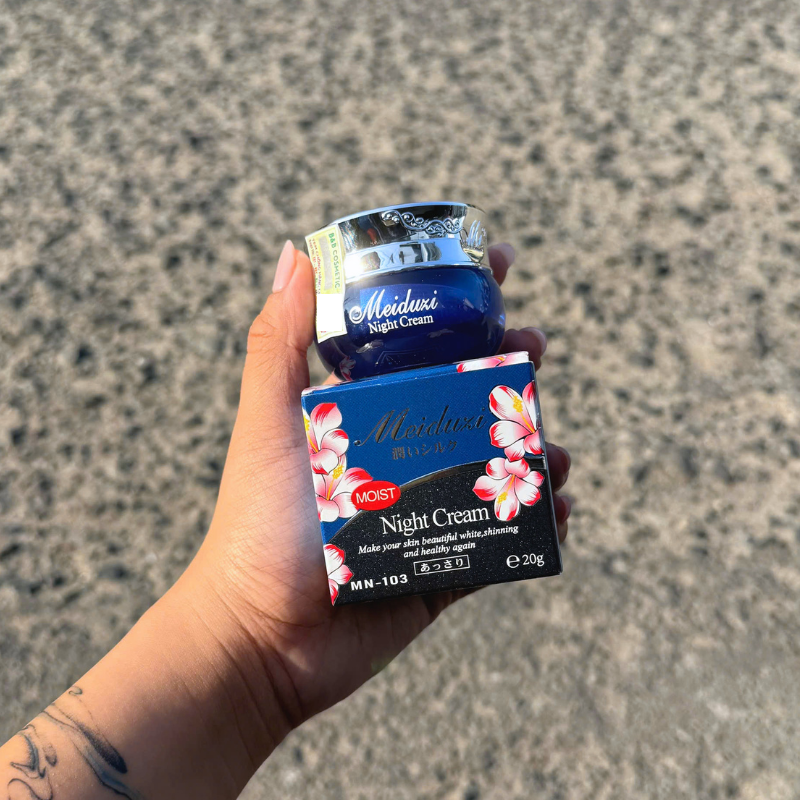 Kem Face Meiduzi Xanh Ban Đêm Tem BB 20gr Phiên Bản Mới