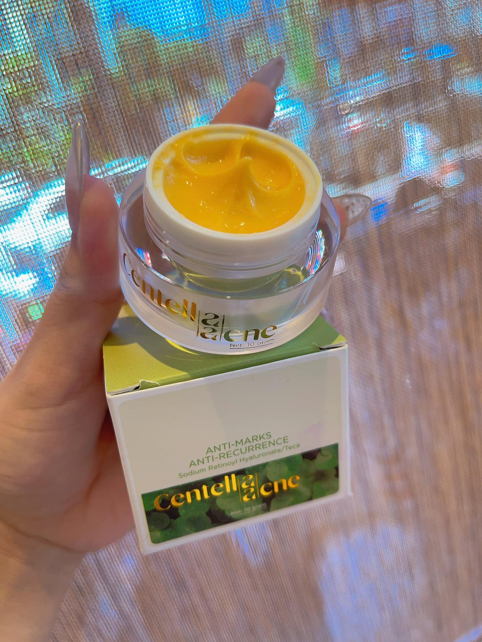 Kem Face Mụn Rau Má Jiuhe Centella Acne Acne Thanh Tô Cosmetics 10g