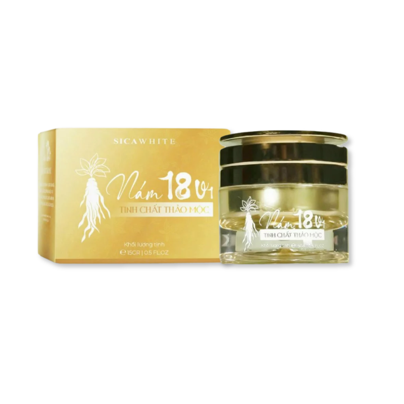Kem Face Nám 18 Vị Tinh Chất Thảo Mộc Sica White 15g – một lựa chọn đáng tham khảo trong sicawhite